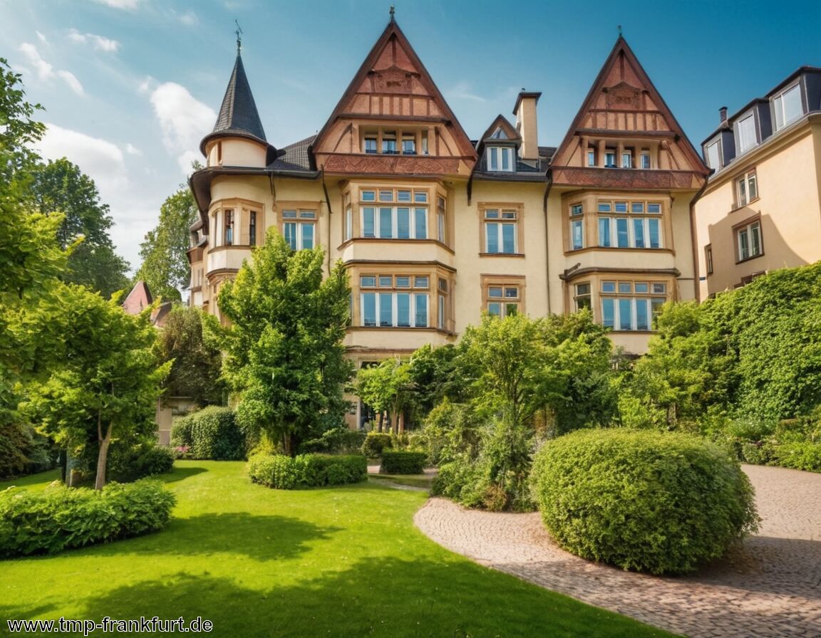 Westend: Elegante Wohngegend und Villen   - Frankfurt am Main Stadtteile
