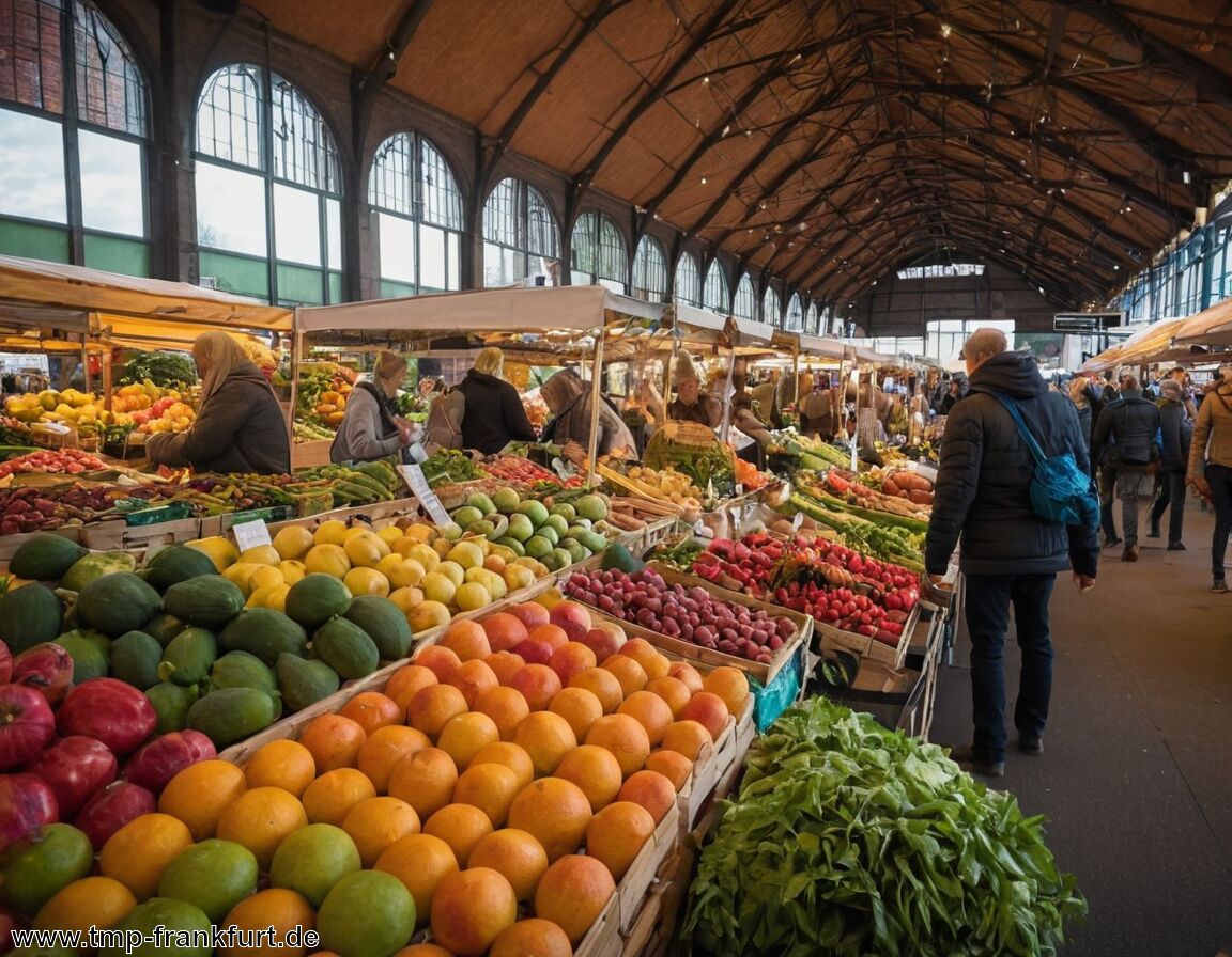 Wochenmarkt Kaisermarkt - Die besten Wochenmärkte in Frankfurt für frische Produkte