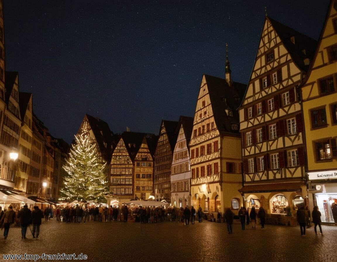 Frankfurter Römer und Altstadt erleben   - Frankfurt am Main bei Nacht erleben