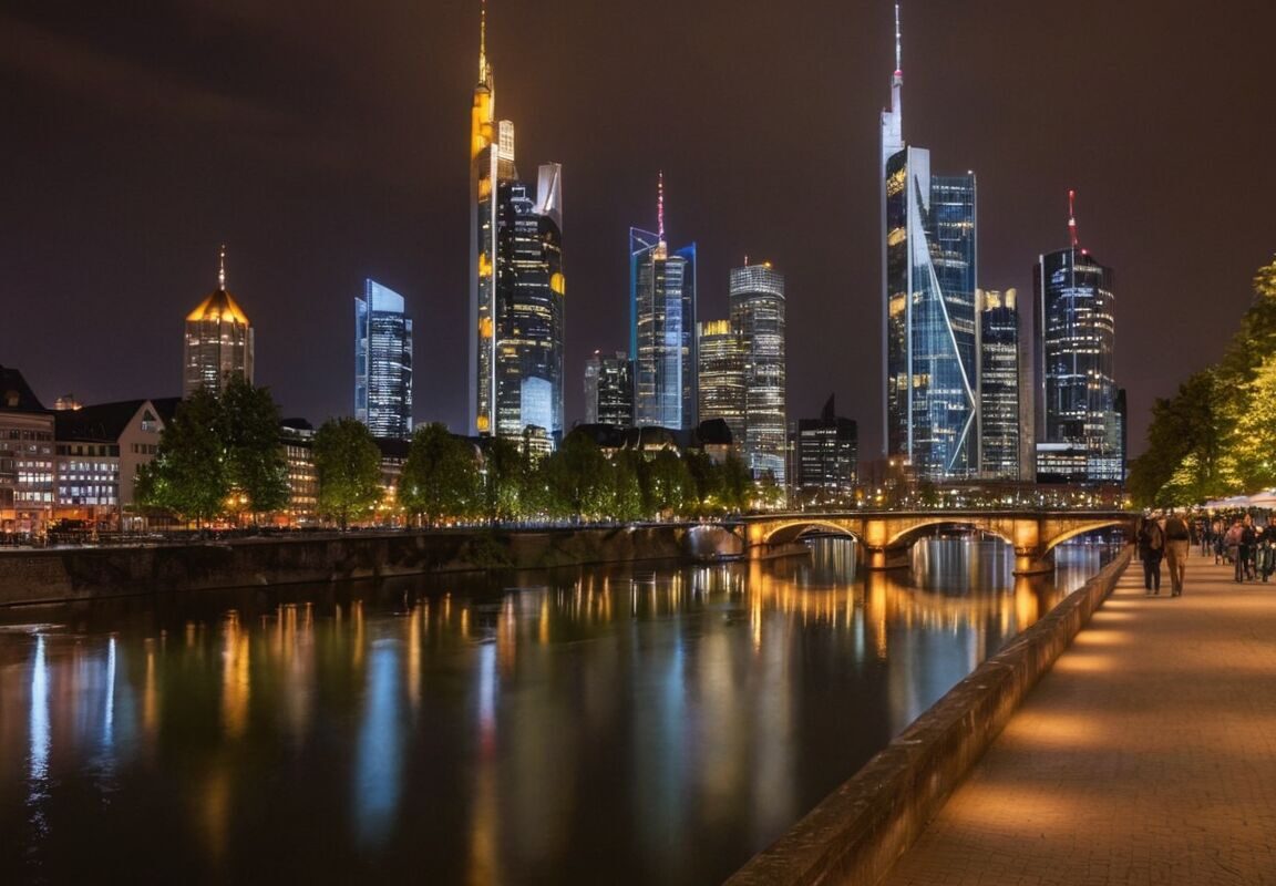 Frankfurt am Main bei Nacht erleben